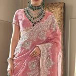 Premium Aradhana Embroidery Saree – 6939
