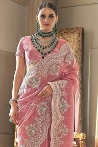 Premium Aradhana Embroidery Saree – 6939