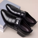 Classic Leather Shoes for Men Black