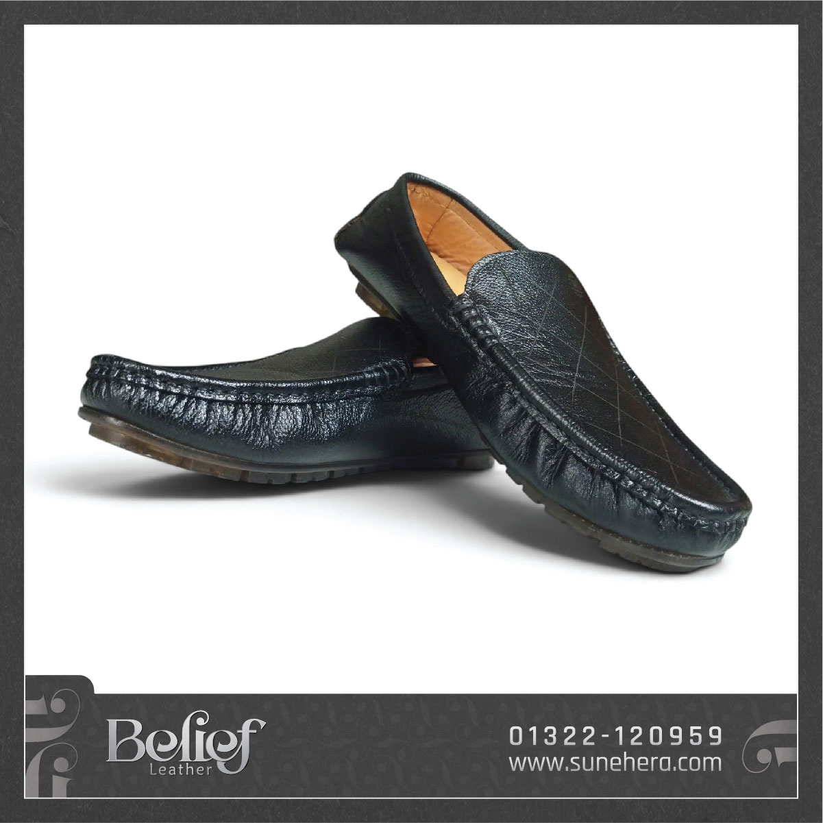 Plain Leather Loafer